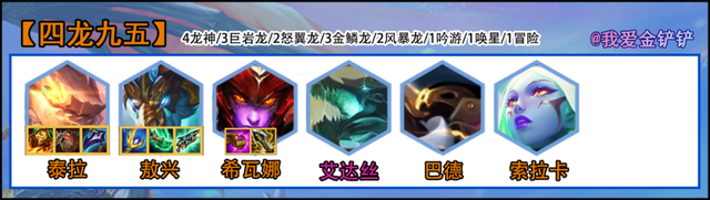 金铲铲九五龙神，金铲铲之战龙神九五阵容