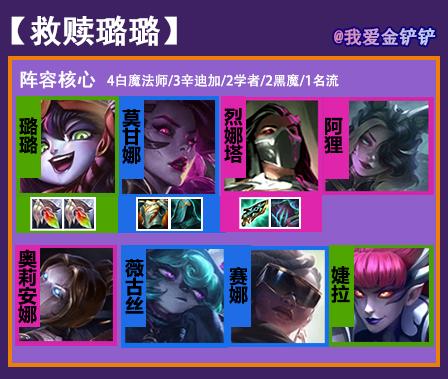 金铲铲之战：「救赎璐璐」新毒瘤阵容，折磨之王，“云顶女团”