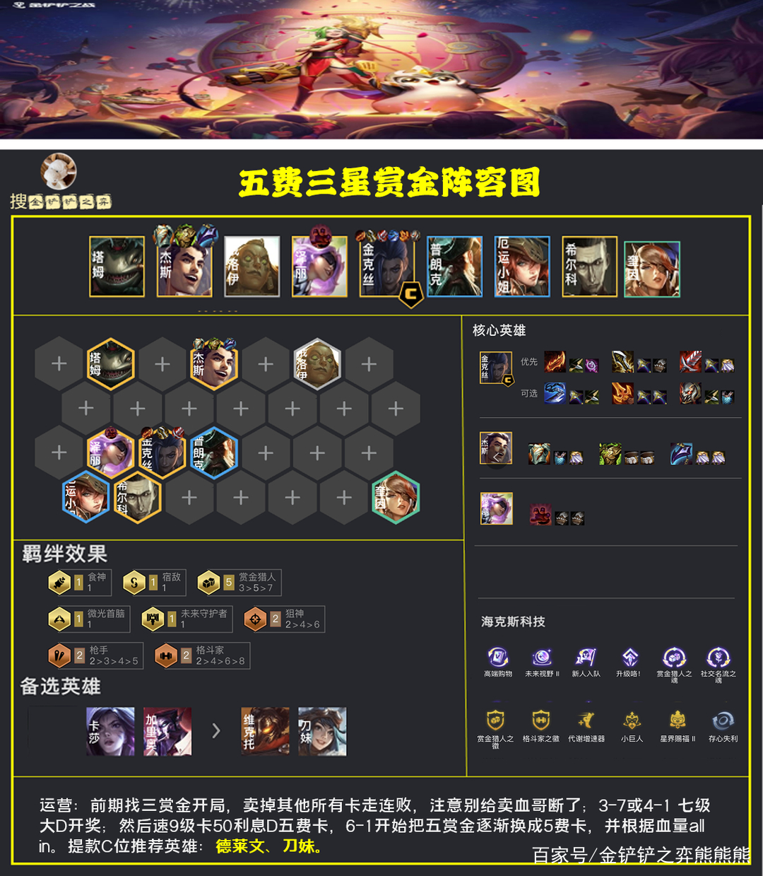 金铲铲之战S6.5：240万法伤蛤蟆？赏金娱乐玩法详尽攻略