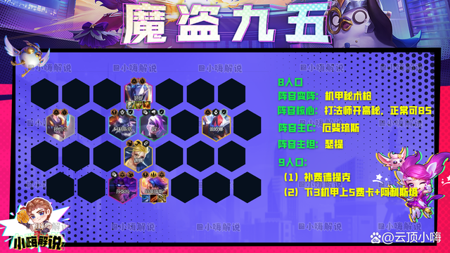 云顶之弈S8：玩魔盗不追3星5费？那跟分奴有什么区别！