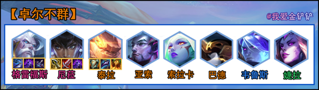 金铲铲卓尔不群，金铲铲之战卓尔不群怎么玩